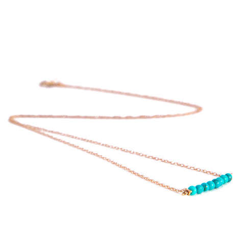Turquoise Bead Necklace