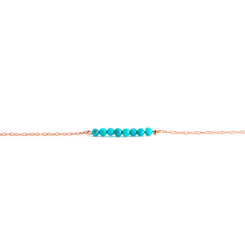 Turquoise Bead Necklace