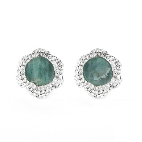 La Costa Emerald Petite Studs