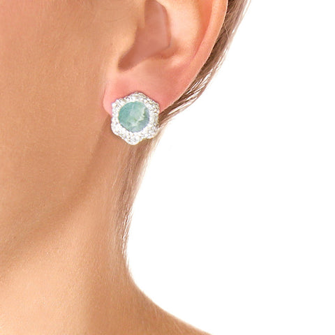 La Costa Emerald Petite Studs