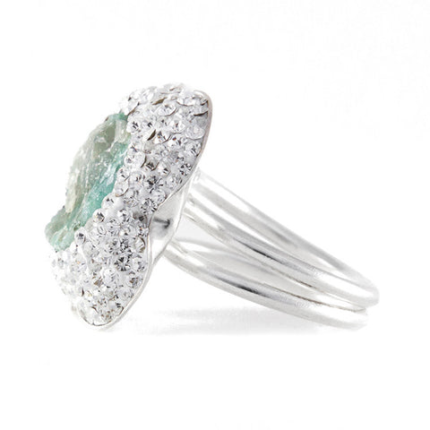 La Costa Emerald Cocktail Ring