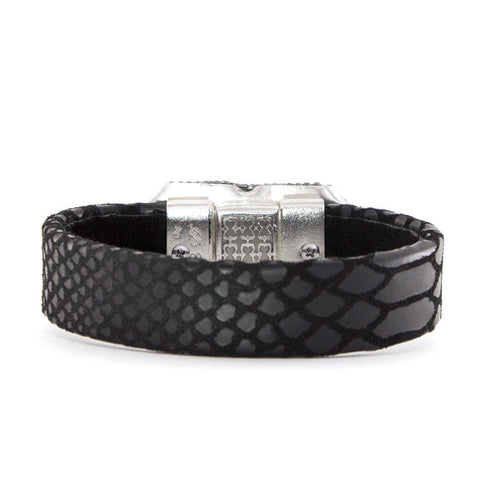 La Costa Labradorite Leather Bracelet
