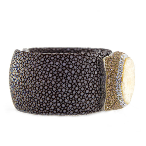 La Costa Orange Calcite Stingray Bracelet