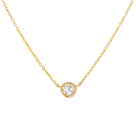Roger Benatar Classic Diamond Stud Necklace