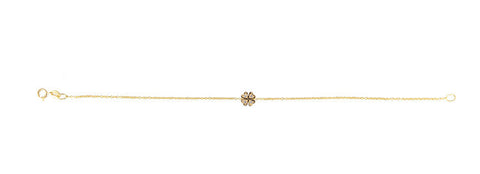 Roger Benatar Diamond Clover Bracelet