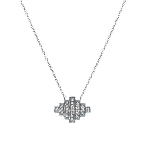 Ikat Diamond Necklace
