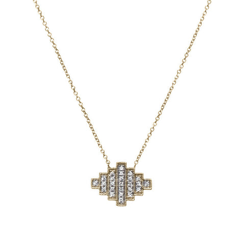 Ikat Diamond Necklace