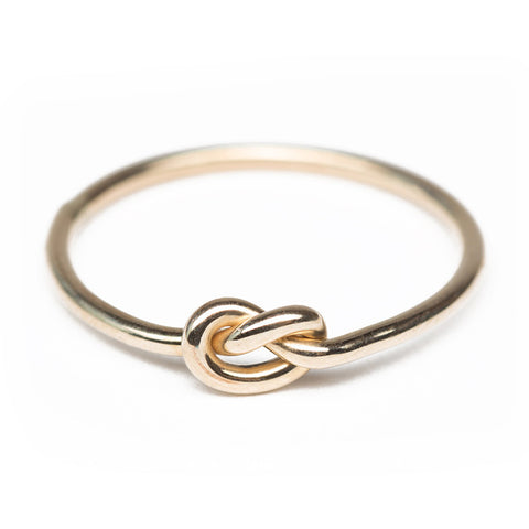 Love Knot Gold Ring