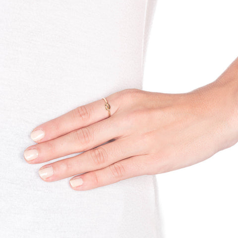 Love Knot Gold Ring