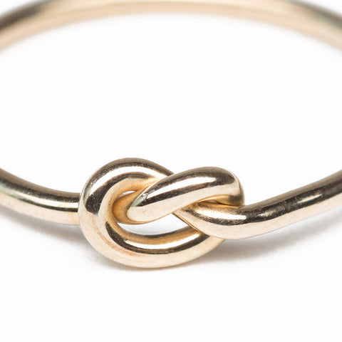 Love Knot Gold Ring