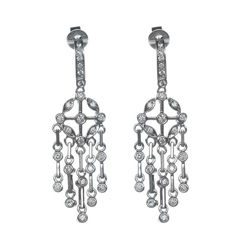 Diamond Chandelier Earrings
