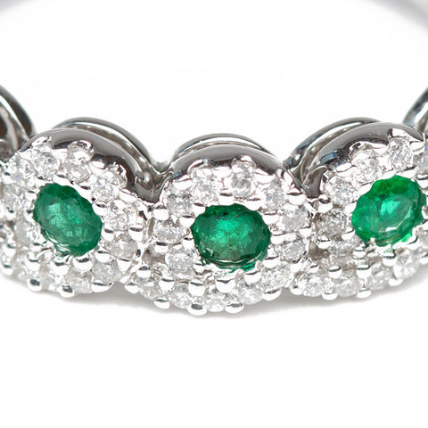 Royal Emerald And Diamond Ring