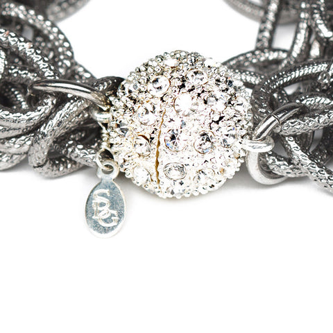 Chainlink Spy Bracelet Close Up