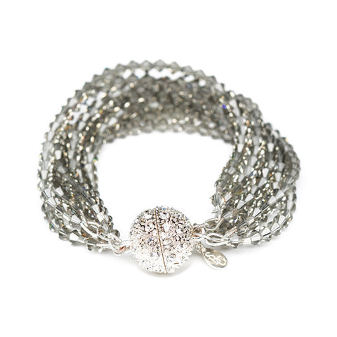 Swarovski Smoky Crystal Bracelet