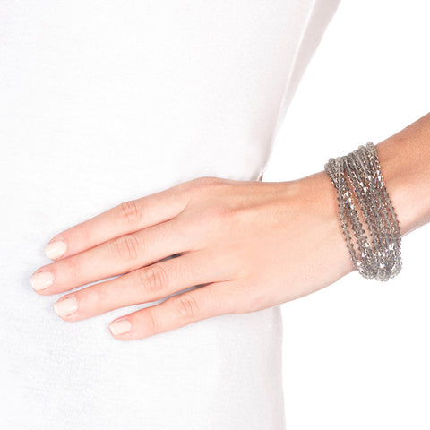 Swarovski Smoky Crystal Bracelet