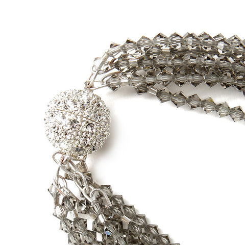 Swarovski Smoky Crystal Bracelet